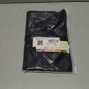 Dokotoo Women's Quick Dry Golf Polo Shirts Collared V Neck Sleeveless Tennis Shirt Stripe Workout Tops (Black, XXL)