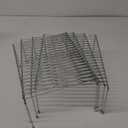 Kitchen Cabinet Shelf Organizer Set of 4, Medium (13 x 9.4 inch) Metal Wire Pantry Storage Shelves, Dish Plate Racks for Cabinets, Freezer, Counter, Cupboard Organizers and Storage, Chrome