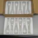 Glass Bud Vase Set of 12 - Hewory Small Vases for Flowers, Clear Bud Vases in Bulk, Cute Glass Vases for Centerpieces, Mini Floral Vase for Wedding, Events, Home Decor, Table Centerpiece