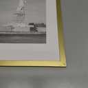 ENJOYBASICS 11x14 Picture Frame, Display Poster 8x10 with Mat or 11 x 14 Without, Wall Gallery Photo Frames, Gold, 2 Pack (11x14, Gold)