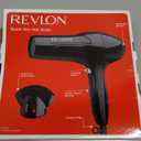 Revlon 1875 Watt Full-Size Turbo Dryer, Black