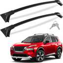 Lockable 260LBS Roof Rack Cross Bars Compatible with Nissan Rogue 2021 2022 2023 2024 2025 SV SL Platinum (with Flush Roof Rails), Heavy Duty Anti-Theft Aluminum Roof Rails Crossbars Rooftop