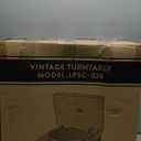 LP&No.1 Vinyl Record Player with Built-in Speakers, Vinyl Turntable with Magnetic Cartridge, Wireless, USB Recording and Playback, BT Out, Aux-in, Headphone Output, Auto Off, AT-3600L, 2-Speed Player (Wood Walnut Brown)