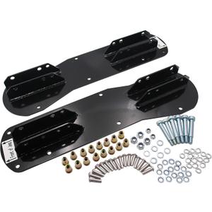 3rd Row Seat Bracket Kit Compatible with Jeep Wrangler JK Unlimited 4 Door 2007-2018.