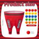 Hollowfly 22 Pcs Granny Pants Yard Game Back to School