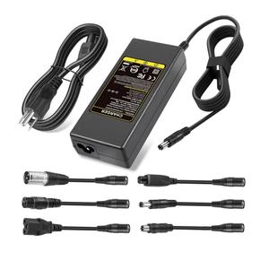 SGS Certified 42V 2A Electric Scooter Charger Universal Replacement with 7 Plugs, Compatible with GOTRAX/Jetson/Voyage Charger for 36V 10S Li-ion Battery.