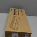 Bonsenkitchen Vacuum Sealer Machine with 40 Bags | Compact Food Sealer for Kitchen Storage & Meal Prep | Multiple Modes | External Vacuum System, Black