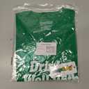 Tipsy Elves Mens St Patricks Day Shirt  Funny Irish Graphic T-Shirt, Green Clover St Patricks Tee (Green, L)