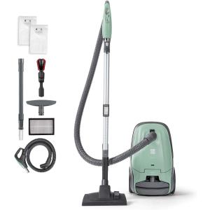 Kenmore BC2005 Pet Friendly Lightweight Bagged Canister Vacuum Cleaner with Extended Telescoping Wand, HEPA Filter, Retractable Cord, and 2 Cleaning Tools (Green)