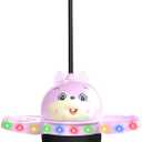 Bunny Pogo Ball with Colorful Light Toys Gifts for Boys Girls Ages 5, 6, 7, 8, 9, 10 up to 150 lbs, Balance Board Jumper Birthday Gifts for Kids Back to School