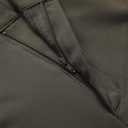 Men's Lightweight Hiking Pants Quick-Dry Waterproof Outdoor Cargo Pants with Stretchable Waist (Gray, XXL)