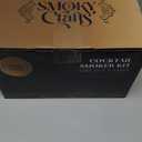 Acacia Whiskey Smoker Kit with Smoking Gun and Wood Chips (Apple & Cherry) - Drink Smoker Kit - Cocktail Smoke Set - Whiskey Gifts for Men (Torch Not Required)