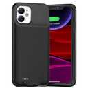 UNKLOU Battery Case for iPhone 11, Upgraded 7000mAh Rechargeable Portable Charging Case Compatible for iPhone 11 (6.1 inch) with Carplay Extended Battery Pack Charger Case (Black)