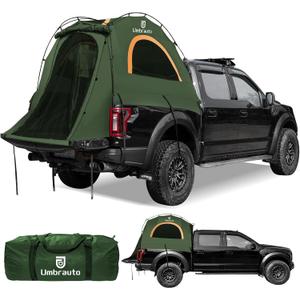 Truck Bed Tent 5.5' ~ 5.8', Upgrade Quick Setup Truck Tent for Camping, 3000mm Waterproof Pickup Truck Tent for 2 Person, Ford, GMC, Toyota, Chevy, Dodge, Nissan