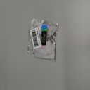 Motique Accessories Jumbo Bow Clip with Tails, Light Grey