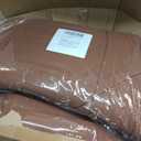 TIEHESYT Car Seat Covers Full Set, Breathable Leather Automotive Front and Rear Seat Covers & Headrest for Reduce The Driving Fatigue, Compatible with Most Vehicles, Cars (Brown, Front Pair)