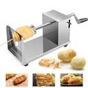 Steel Potato Slicer Cutter Machine Twister Curly Spiral French Fry Tornado