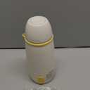 Portable Baby Bottle Warmer  Fast 1.5-Min Heating, Precise Temp Control 98F-212F, 36H Keep-Warm & Dual Sterilization, Wireless for Travel, Breast Milk & Formula Safe (White)