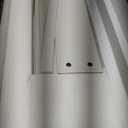 Shintenchi Over the Toilet Storage Cabinet, Bathroom Storage Cabinet with Barn Doors, Bathroom Storage Shelf Organizer with Toilet Paper Holder, Adjustable Shelf and Anti-Tip Device, White