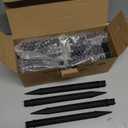 Solar Spot Lights Outdoor Waterproof 4 Pack IP65, 63 LED 3 Lighting Modes Spotlights for Yard Garden House Garage Pathway (Cool White)