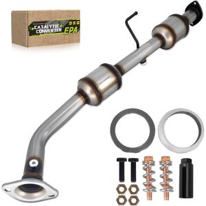 Catalytic Converter Compatible with Toyota Tacoma 2005-2015 2.7L L4, (ONE-PIECE DESIGN, NO CUT, NO SPLICE), Rear Catalytic Convertor EPA Compliant 645803 54702