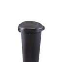 Rubbermaid Touch Top Lid Trash Can for Home, Kitchen, and Bathroom Garbage,