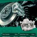 SCITOO 19B6273 Front Right Brake Caliper Fits For Toyota For Corolla 2020-2022(FHEV),For Toyota For Prius 2010-2022,For Toyota For Prius Plug-In 2012-2015, With Bracket,1PC