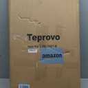 Teprovo Folding Hand Truck Dolly Cart,340LB Capacity Portable Aluminum Dolly Cart with Telescoping Handle and 7 Inch Rubber Wheels for Moving,Shopping,Travel,Office Use