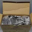 SUNVIE 12 Pack Low Voltage Landscape Lighting 12W LED Outdoor In-Ground Waterproof Shielded Well Lights Warm White Paver Lights with Wire Connectors for Pathway Garden Yard Fence Deck