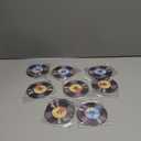 Cindeer 8 Pieces Rock and Roll Party Decorations Retro Record Paper Garlands Vintage Themed Streamer Banners Hanging Decorations for 50s 60s 70s Music Birthday Party Supplies(Rock and Roll)