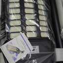 Deepn Solar Street Light, Commercial Grade Solar Lights Outdoor IP67 Waterproof, 8700W LED Flood Security Lights Motion Sensor & Dusk to Dawn Outdoor Lighting for Parking Lots, Streets & Yard, 1 Pack