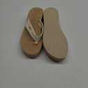 ONCAI Women’s Platform Flip Flops Trendy Dressy Womans Summer Sandals with Comfortable Flatform Arch Support Walking Outdoor Rubber Soles (US Size 8.5) 