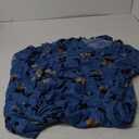 YESNO Women Casual Loose Bohemian Floral Dress with Pockets Short Sleeve Long Maxi Summer Beach Swing Dress EJF, Large