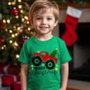 Toddler Boys Girls Christmas Shirt Kids Ugly Xmas T-Shirt Short Sleeve Cotton Tee Top 2-8 Years