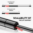 2 Pcs Front Hood Lift Supports Shocks Strut Gas Springs For 1999 - 2001 Acura TL,2001-2003 Acura CL