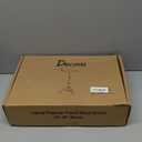 Projector Stand Tripod Adjustable, Laptop Height from 23.5 to 46.5 inches with Gooseneck Phone Holder, Floor for Office, Home, Stage, Studio, DJ Racks Holder Mount, 23.5inch-46.5inch (Black)