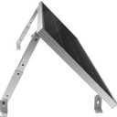 Renogy Adjustable Solar Panel Tilt Mount Brackets support up to 150 Watts Solar Panel for Roof, RV, Boat and Any Flat Surface, for on-grid/off-grid systems (Mount Only), Silver