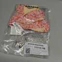 Amazon Essentials Women's Side Tab Bikini Swimsuit Bottom (X-Large, Pale Peach Micro Floral)