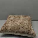 Loloi Chris Loves Julia Matilda Collection PCJ0008 Beige/Mocha 18'' x 18'' Cover Only Cover Pillow (Beige / Mocha)
