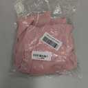 KIRUNDO Women Flutter Sleeve Summer Dress 2025 Spring V Neck Ruffle Flowy Tiered Knee Length Belted Beach Vacation Sundress (Small, Pink)