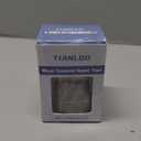 TIANLDD 27 FT Wood Grain Wallpaper Border, Removable Waterproof Mirror Border Peel and Stick,Bathroom Mirror Frame Border.(Grey) (3.15 inch x 27 ft, Gray)