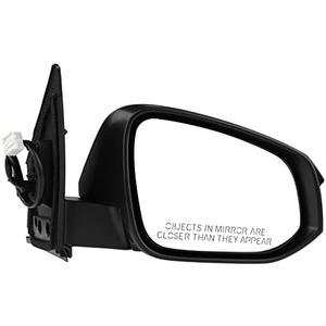 SCITOO Passenger Side View Mirror Fit For Toyota For RAV4 2013 2014 2015 Power Adjusted Heat Turn Indicator Black Right Outside Exterior Mirror TO1321310