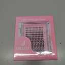 Natural Wispy Lash Clusters Kit 10-18mm Mix D Curl DIY Extension Eye Lashes False Wispy EyeLash Cluster with Bond & Seal, Glue Remover, Tweezers(U14 Lash Kits)