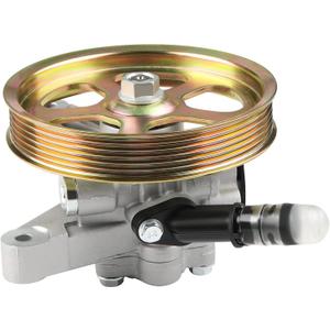 WMPHE Power Steering Pump with Pulley Compatible with Honda Pilot 2005 2006 2007 2008, Honda Odyssey 2005 to 2010, Acura MDX 2007 to 2013, Replacement for OEM 21-5442, 56110-RGL-A03, 56110-PVJ-A01