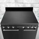 Stove Cover - Stainless Steel Stove Top Cover Board, Heat Resistant Gas Stove Cover, Black Stove Top Covers for Counter Space, Sink, RV and Electric/Gas Stove Tops (30"L x 22" W x 2.5''H)