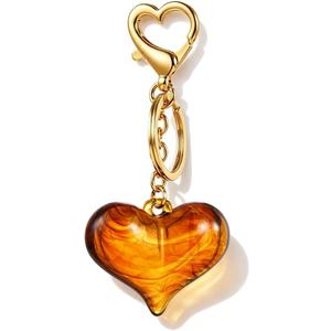 Heart Bow Keychain for Women Cute Key Chain Bag Charms Accessories Car Purse Backpack Valentines Jewelry Gifts