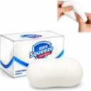 Crunchy Soap Squishy Toy, Slow Rising Squeeze Stress Ball, Soft Sensory Fidget Toy for Adults and Teens, Fun Stocking Stuffer, Party Favor and Gift(White)