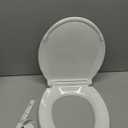 KOHLER 4639-RL-0 Cachet ReadyLatch Round Toilet Seat Soft Close, White