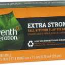 Seventh Generation, Tall Kitchen Trash Bags 13 Gal, 30 Count, 6 Pack
