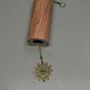 Chakra Chimes Natural Bamboo Wind Chimes Meditation Chord Windchime Wind Bell for Home Decoration Zen Mindfulness Heart Chakra